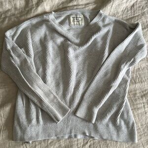 Abercrombie grey knit sweater